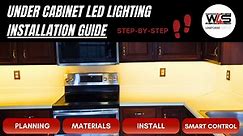 How To Install Under Cabinet LED Strip Lighting The Professional Way: Planning, Purchasing, Wiring, Installing, Controlling