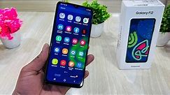 Samsung Galaxy F12 (sky Blue) Full Unboxing in 2022