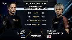 One Friday Fights 60 - Liisi Vaht vs. Natsuki Takamoto