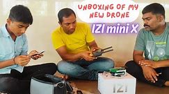 Unboxing Of My New Drone Camera | IZI Mini X |