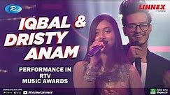Amazing Performance of Hasan S. Iqbal & Dristy Anam In Rtv Music Awards 2020 | Bangla Songs Mashup
