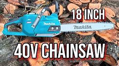 Makita 40v 450mm Rear Handle Chainsaw Review. Is it the Best Cordless Chainsaw Yet?