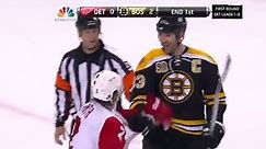 Zdeno Chara laughs at Brendan Smith during fight (Video)