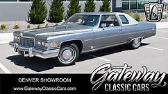1338-DEN 1976 Cadillac Coupe Deville Gateway Classic Cars of Denver