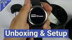 Samsung Gear S3 Classic Unboxing and Setup!