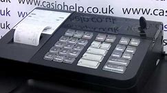 How to use The Casio SE-S10 Cash Register / PCR-T280 Cash Register