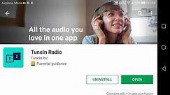 How to Download and Install TuneIn Radio on Android