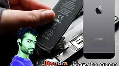 How to open iphone 5 at home