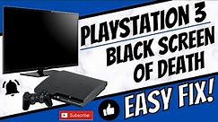 PS3 BLACK SCREEN OF DEATH || EASY FIX (April 2024)