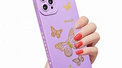 Purple Love Butterfly case for iPhone 11 Pro Max