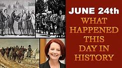 June 24th: Some major events that happened on this day in history| Oneindia News - video Dailymotion