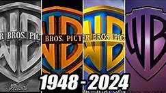 Evolution of Warner Bros logo | 1948-2024