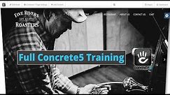 Full Concrete5 Training Video (Latest Version!)