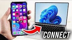How To Connect iPhone To Computer & Laptop - Full Guide