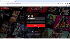 Netflix Sign In Page Clone Using HTML and CSS, Javascript | Netflix Login Page | WebDev with Rajeev