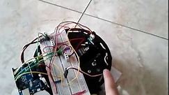 Collision Avoidance Robot, using Sharp IR sensor