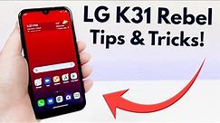 LG K31 Rebel - Tips & Tricks! (Hidden Features)