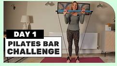 28 Day Pilates Bar Challenge: Day 1