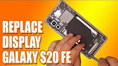 How do you replace Samsung Galaxy S20 FE front screen? | Sydney CBD Repair Centre