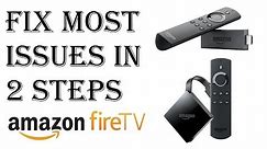 How To Fix Almost All Amazon Fire Stick TV Issues/Problems in Just 2 Steps - Fire TV Not Working