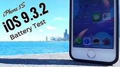 iPhone 5S iOS 9.3.2 Battery Test [VLOG#4]