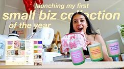getting organized for my FIRST product launch // my Milanote walk-through, small biz vlog