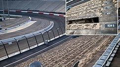 Possible moonshine cave discovered below grandstands at historic NASCAR racetrack