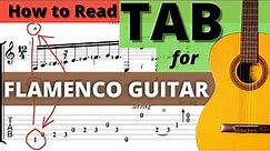 How to Read Tablature (TAB) for the Flamenco Guitar