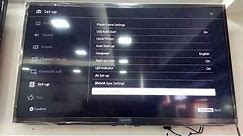 How to setup SONY BRAVIA R352D 40 INCH LED TV Remove demo screen demo mode off
