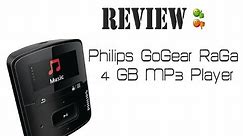 Philips GoGear RaGa 4 GB MP3 Player- Review