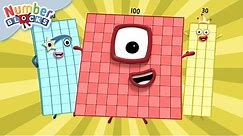 Second Grade Math - Learn To Count! | Numberblocks Compilation | 123 -Numbers Cartoon For Kids