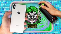 HYDRO Dipping iPhone XS MAX !! (JOKER Custom) 🎨