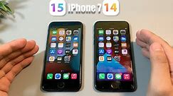 iPhone 7 - iOS 14 vs iOS 15 Speed Comparison