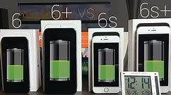 Battery Life: iPhone 6s vs iPhone 6s Plus vs iPhone 6 & 6 Plus