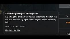 Fix Games Not Installing On Xbox App Error Code 0x80070005 On PC
