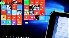 Mirroring a PC screen using PC Connect in Windows 10 Anniversary Edition