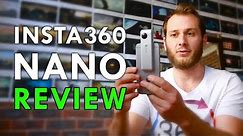 Insta360 Nano REVIEW (The 360 Camera For Your iPhone!)