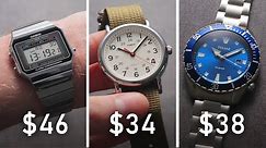 Top 20 Watches Under £50/$75 (Inflation Busting Edition) - Casio, Timex, Vostok, Bertucci & More!