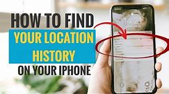 How to Find Your Location History on Your iPhone
