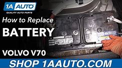 How to Replace Battery 00-07 Volvo V70