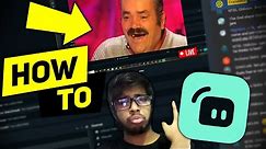 How To add memes in LIVE streams in streamlabs OBS ! . . .