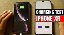 iPhone XR - Charging Test (0% - 100%)