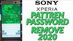 Sony Xperia XA2 XA1 L1 X XZ2 XZ3 Z4v HARD RESET PASSWORD FORGET REMOVE 2020 ALL SONY