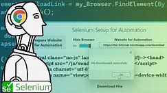 Effortless File Downloads in Windows Forms: Selenium & C# Tutorial