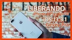 Liberando iPhone 8 Plus Sprint iOS 13.3.1 con Gevey Pro 13.2.3