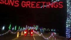 Entering lights in the parkway In Allentown pa