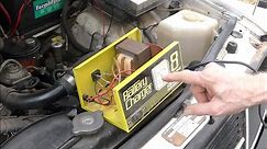 Quick fix for a basic car battery charger - replace the bridge rectifier