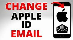 How to Change Apple ID Email on iPhone