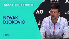 Novak Djokovic Press Conference in Serbian | Australian Open 2023 Final