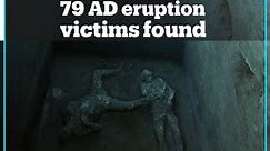 Pompeii eruption victims' bodies found in ancient ruins